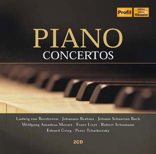 the album cover for Various Artists - Piano Concertos