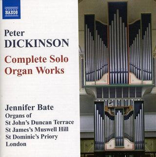 the album cover for Jennifer Bate - Complete Solo Organ Works