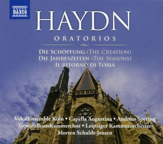 the album cover for F.J. Haydn - Oratorios: Die Schopfung / Die Jahreszeiten