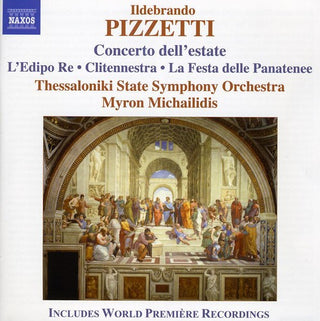 the album cover for Myron Michailidis - Concerto Dell'estate / L'edipo Re Di Sofocle
