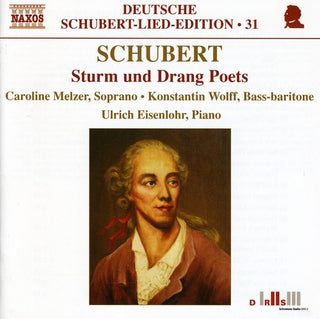the album cover for Caroline Melzer - Sturm Und Drang Poets