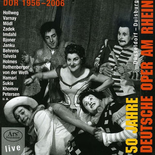 the album cover for Dvorak / Fortner / Appel / Azarmi / Behrens - 50 Years of the Deutsche Opera
