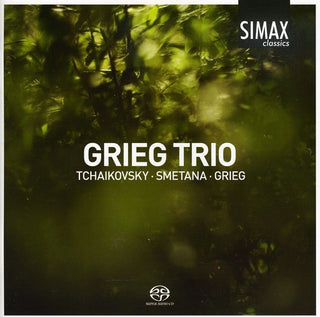 the album cover for Grieg Trio - Piano Trios / Andante Con Moto