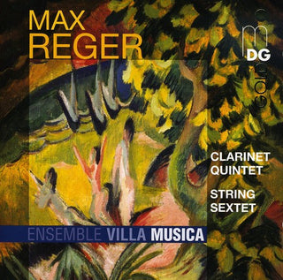 the album cover for M. REGER - Clarinet Quintet & String Sextet