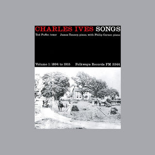 the album cover for Ted Puffer - Charles Ives Songs, Vol. 1: 1894-1915.