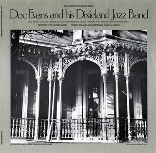 the album cover for Doc Evans - Doc Evans and His Dixieland Jazz Band