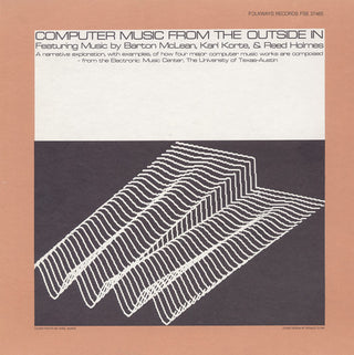 the album cover for Computer Music From The Outside In - Computer the Outside in / Various