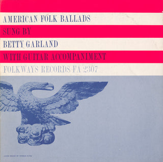 the album cover for Betty Garland - American Folk Ballads