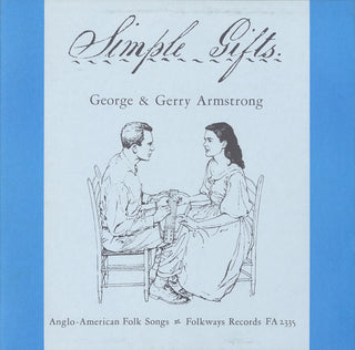 the album cover for George & Gerry Armstrong - Simple Gifts