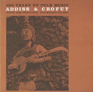 the album cover for Stephen Addiss - 400 Years of Folk Music