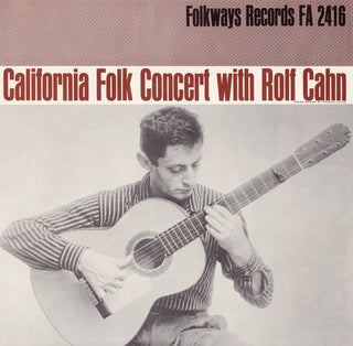 the album cover for Rolf Cahn - California Concert with Rolf Cahn
