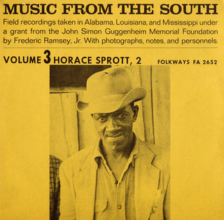 the album cover for Horace Sprott - Music from the South Vol. 3: Horace Sprott 2