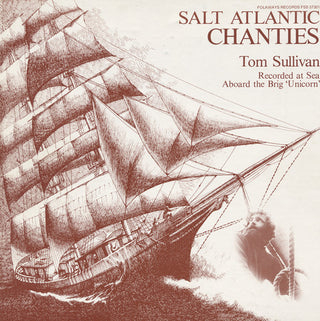 the album cover for Tom Sullivan - Salt Atlantic Chanties