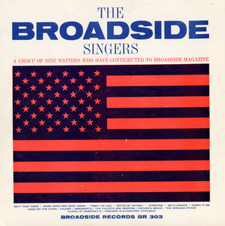 the album cover for The Broadside Singers - Broadside Ballads, Vol. 3: The Broadside Singers