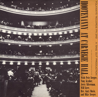 the album cover for Hootenanny At Carnegie Hall - Hootenanny Carnegie Hall / Various