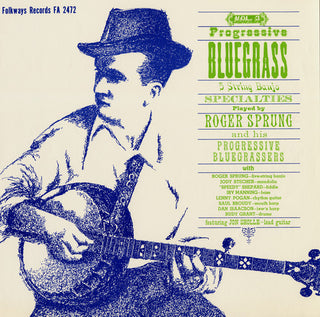 the album cover for Roger Sprung - Progressive Bluegrass, Vol. 3