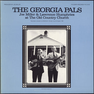 the album cover for Smokey Joe Miller & The Georgia Pals - The Georgia Pals