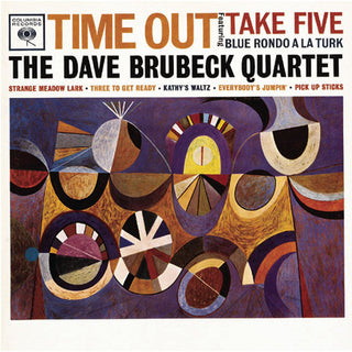 the album cover for The Dave Brubeck Quartet - Time Out (remastered)