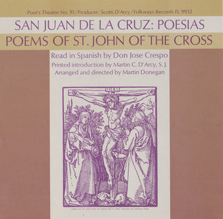 the album cover for Don Crespo Jose - San Juan de la Cruz: Poesias 1