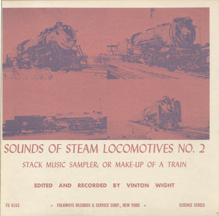 the album cover for Sounds Of Steam Locomotives No - Steam Locomotives 2 / Various