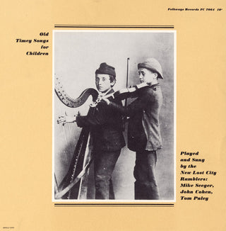 the album cover for The New Lost City Ramblers - Old Timey Songs for Children