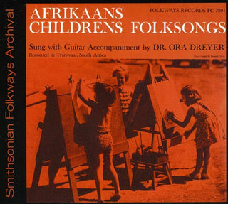 the album cover for Dr. Ora Dreyer - Afrikaans Children's Folksongs