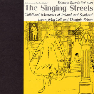 the album cover for Maccoll/Behan - The Singing Streets: Childhood Memories