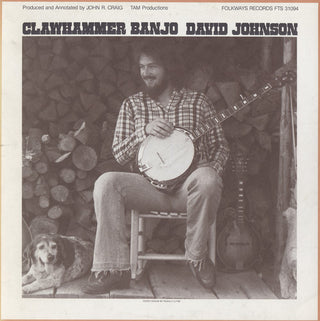the album cover for David Johnson - Clawhammer Banjo