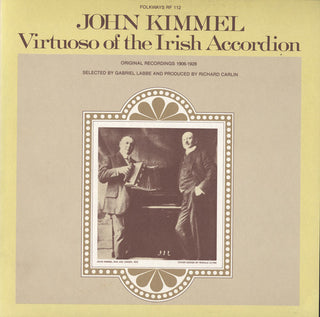 the album cover for John Kimmel - John Kimmel - Virtuoso of the Irish Accordion