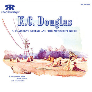 the album cover for K Douglas C - Dead Beat Guitar and the Mississippi Blues