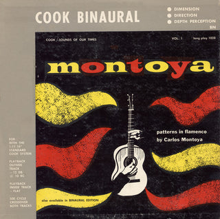 the album cover for Carlos Montoya - Montoya