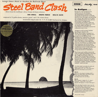 the album cover for Brute Force Steel Bands Of Antigua - Steel Band Clash / Various