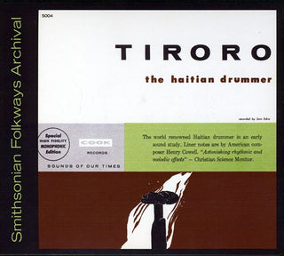 the album cover for Tiroro - Tiroro the Haitian Drummer