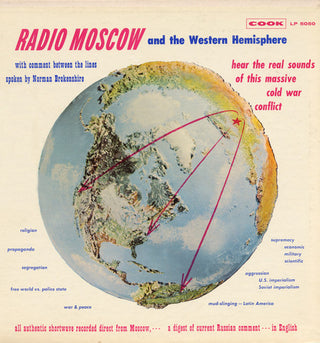 the album cover for Norman Brokenshire - Radio Moscow & Western / Various