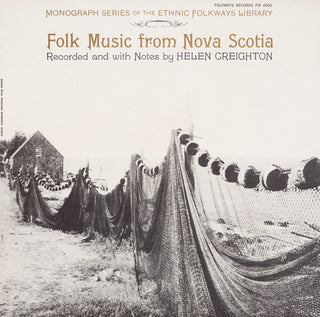 the album cover for Folk Music From Nova Scotia - Folk Music Nova Scotia / Various