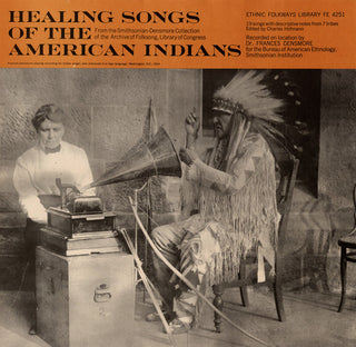the album cover for Healing Songs Of The American Indians - Healing American Indians / Various