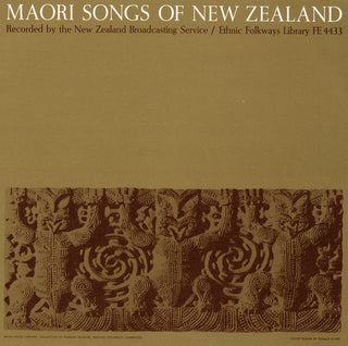 the album cover for Maori Songs Of New Zealand - Maori Songs New Zealand / Various