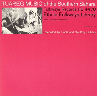 the album cover for Tuareg Music Of The Southern Sahara - Tuareg Southern Sahara / Various