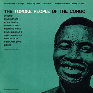 the album cover for Topoke People Of Congo - Topoke People Congo / Various