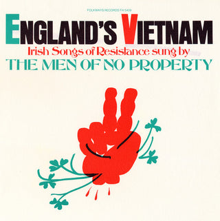 the album cover for The Men Of No Property - England's Vietnam