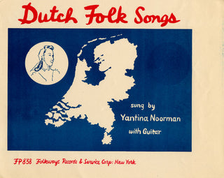 the album cover for Jantina Noorman - Dutch Folk Songs
