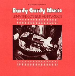 the album cover for Henri Vasson - Hurdy Gurdy Music