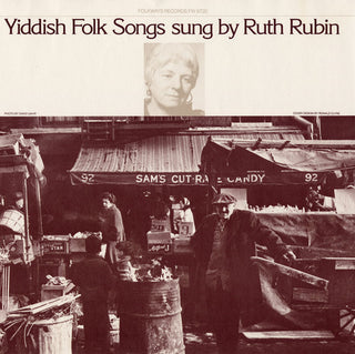 the album cover for Ruth Rubin - Yiddish Folk Songs