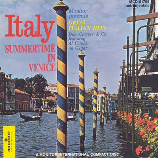 the album cover for Dom Cortese & Company - Summertime in Venice: Great Italian Hits