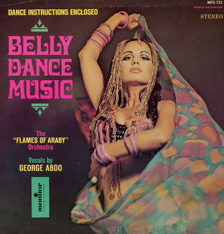 the album cover for George Abbe - Belly Dance Music