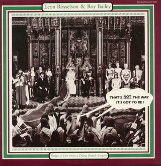 the album cover for Rosselson/Bailey - Songs of Life from a Dying British Empire