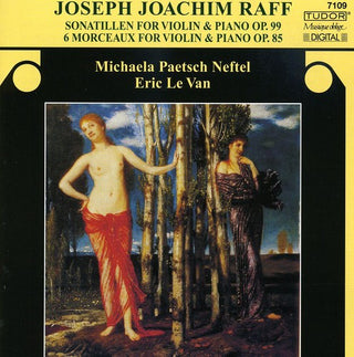 the album cover for J.J. Raff - Sonatillen for Violin & Piano Op. 99