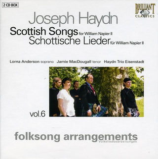 the album cover for J. HAYDN - Scottish Songs 6