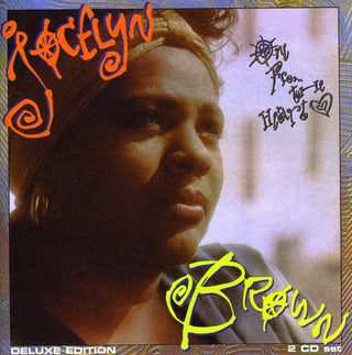 the album cover for Jocelyn Brown - One From The Heart