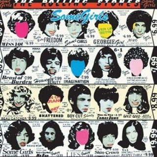 the album cover for The Rolling Stones - Some Girls